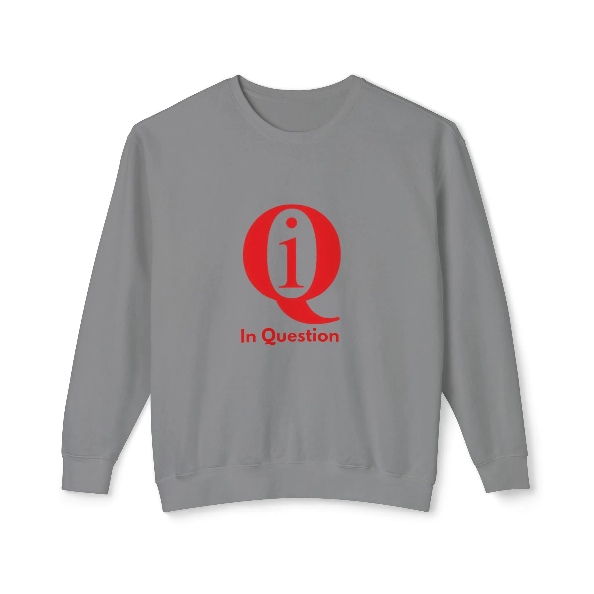 Unisex Lightweight Crewneck Sweatshirt with Crest Design - Casual Comfort for All Occasions