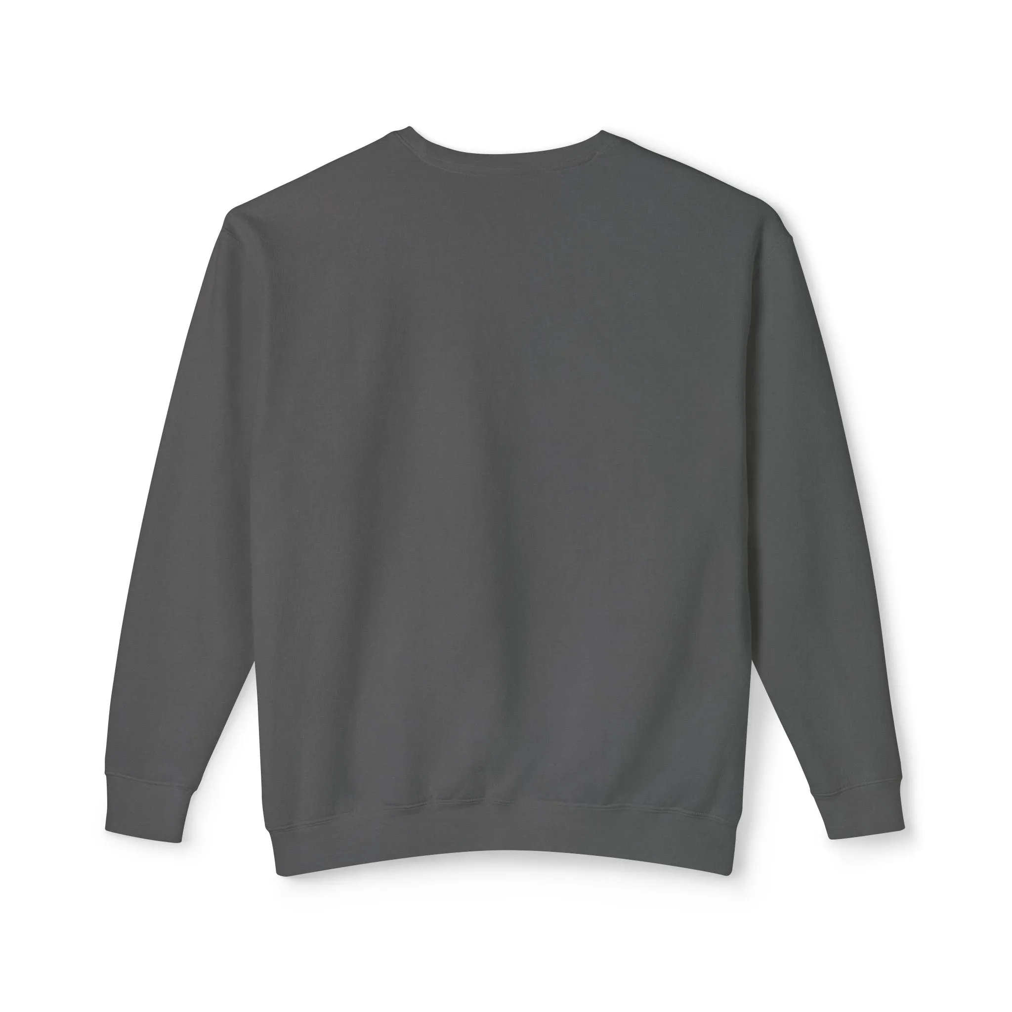 Unisex Lightweight Crewneck Sweatshirt with Crest Design - Casual Comfort for All Occasions