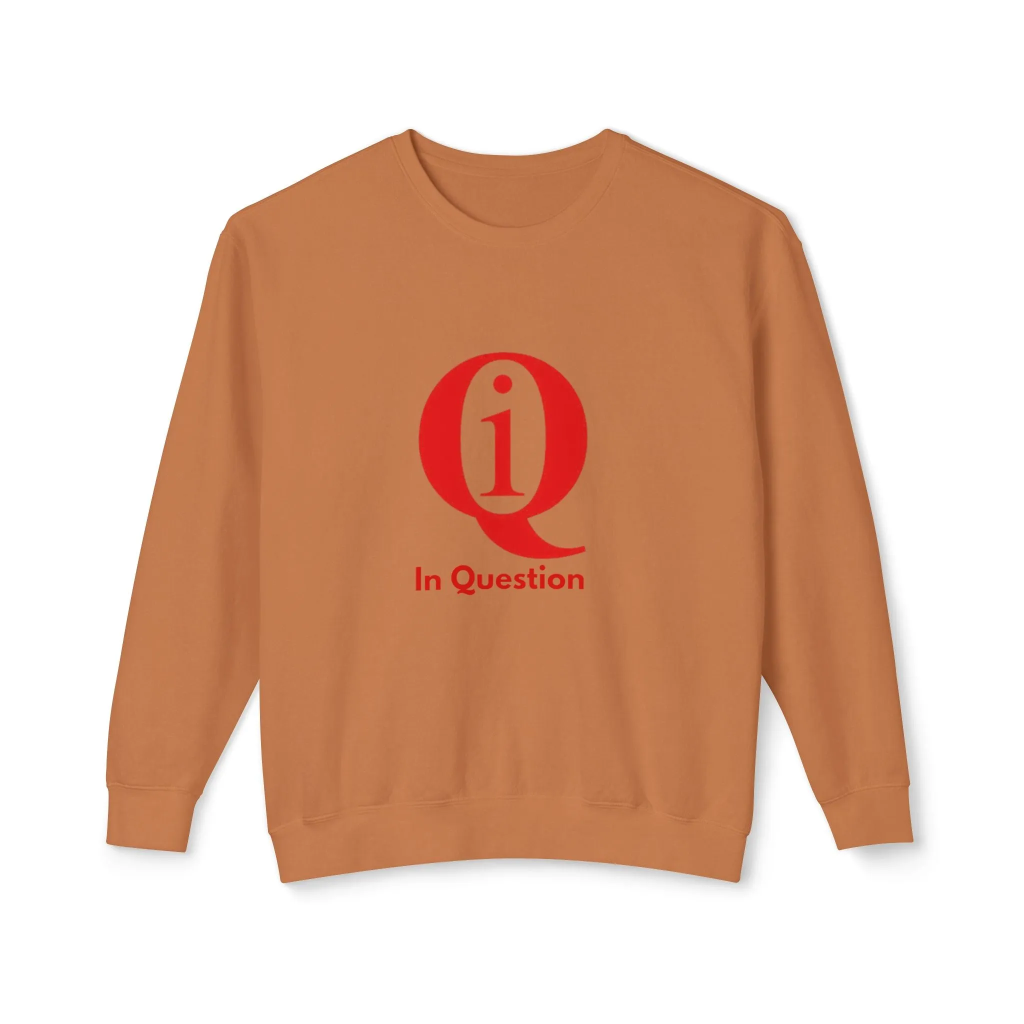 Unisex Lightweight Crewneck Sweatshirt with Crest Design - Casual Comfort for All Occasions