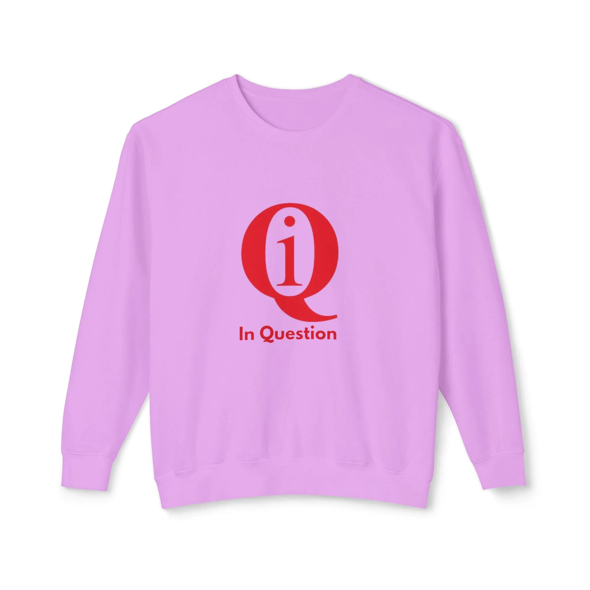 Unisex Lightweight Crewneck Sweatshirt with Crest Design - Casual Comfort for All Occasions