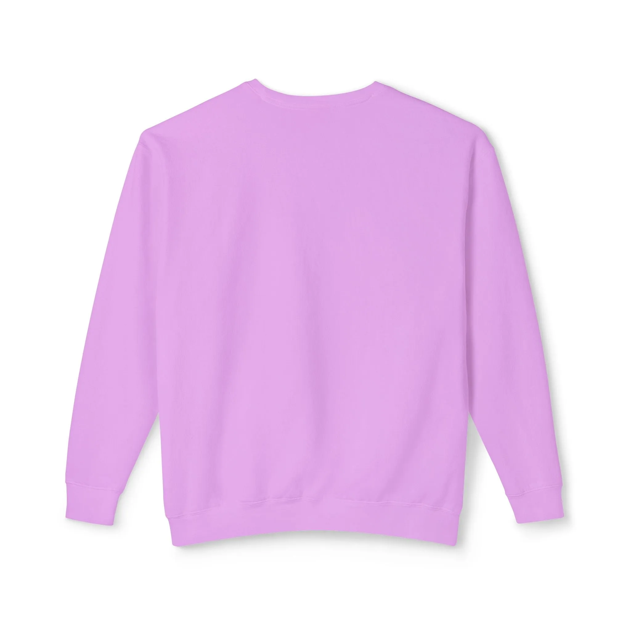 Unisex Lightweight Crewneck Sweatshirt with Crest Design - Casual Comfort for All Occasions