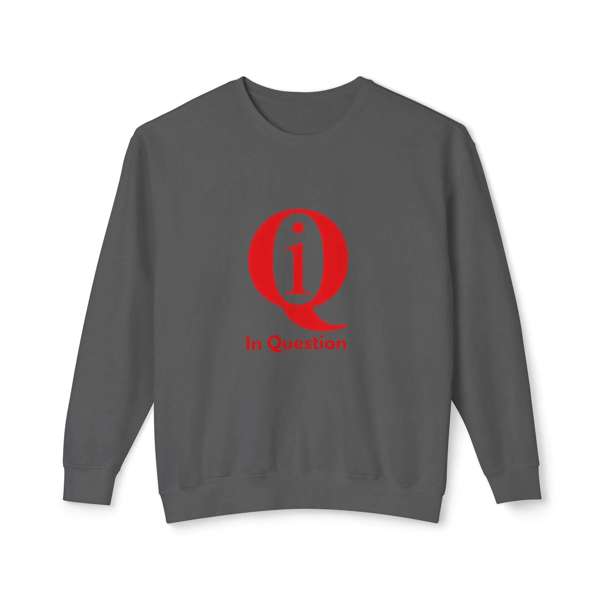 Unisex Lightweight Crewneck Sweatshirt with Crest Design - Casual Comfort for All Occasions