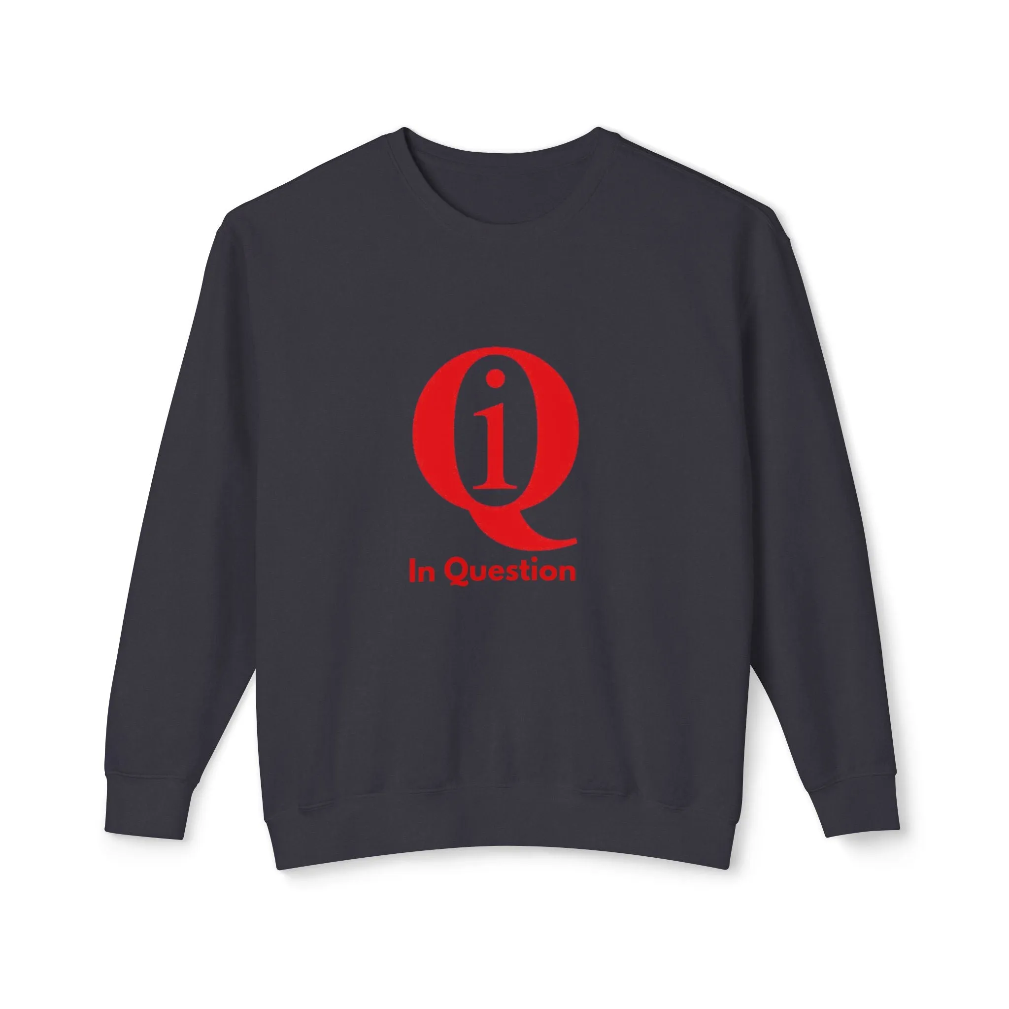 Unisex Lightweight Crewneck Sweatshirt with Crest Design - Casual Comfort for All Occasions