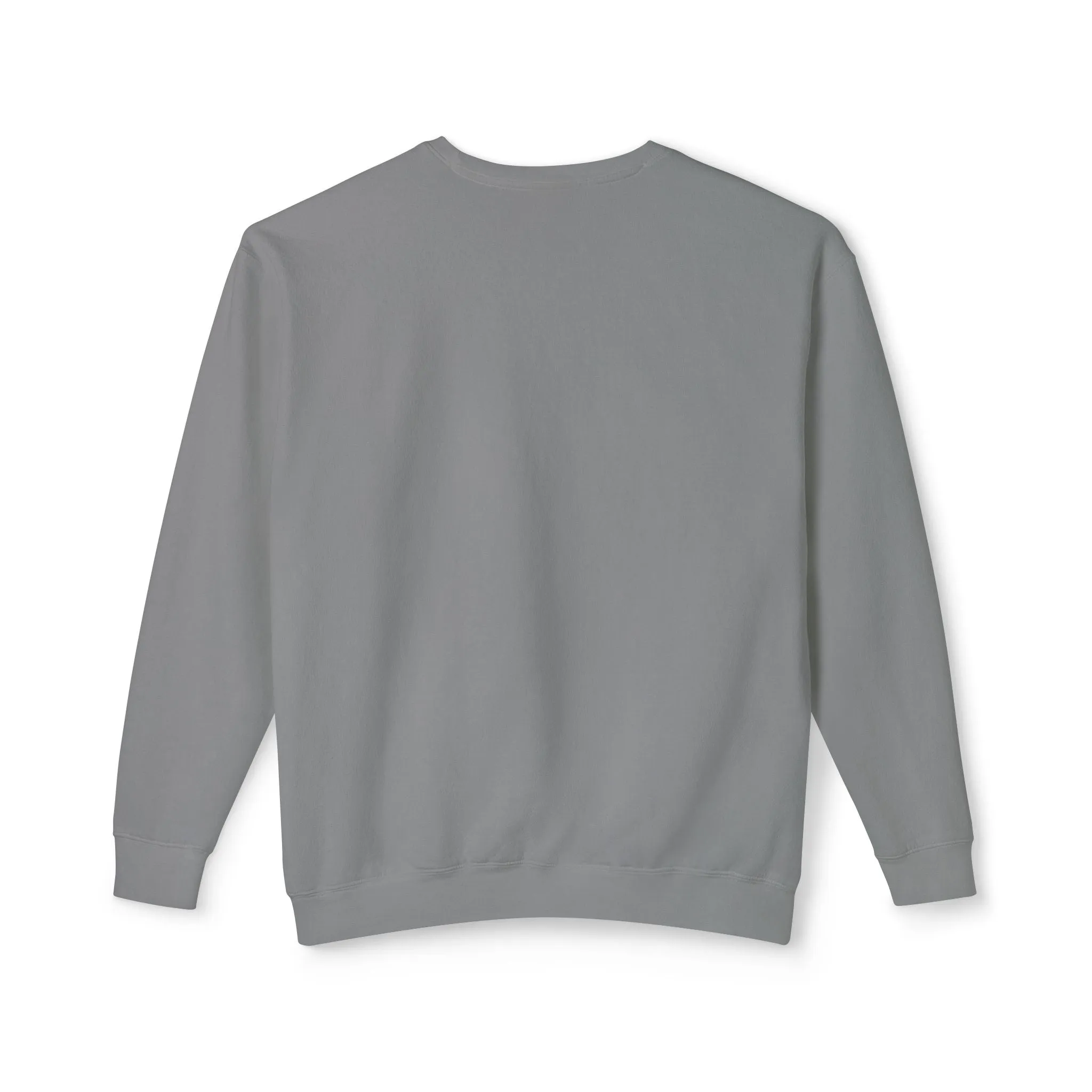 Unisex Lightweight Crewneck Sweatshirt with Crest Design - Casual Comfort for All Occasions