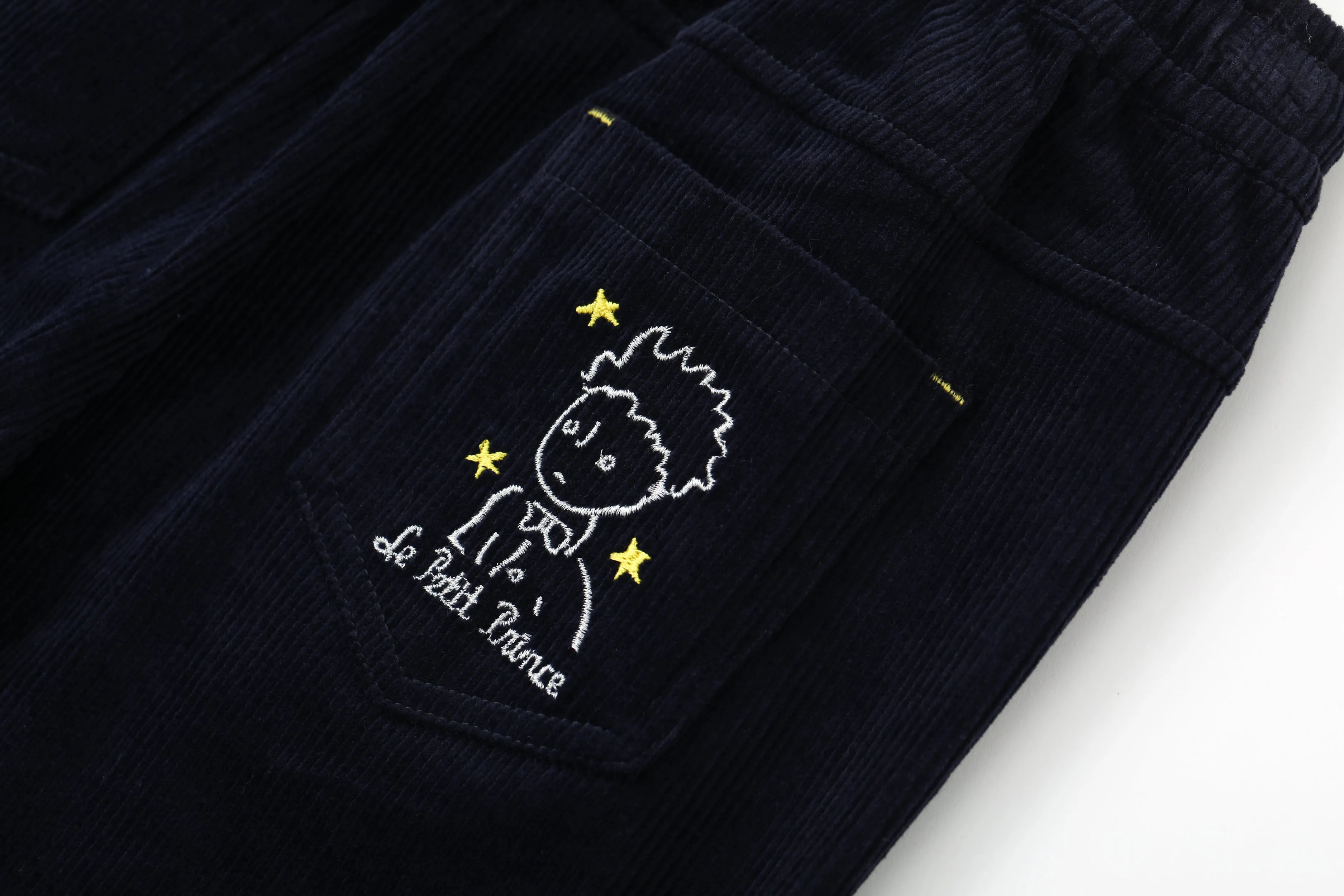 Vauva x Le Petit Prince - Boys Embroidered Corduroy Pants
