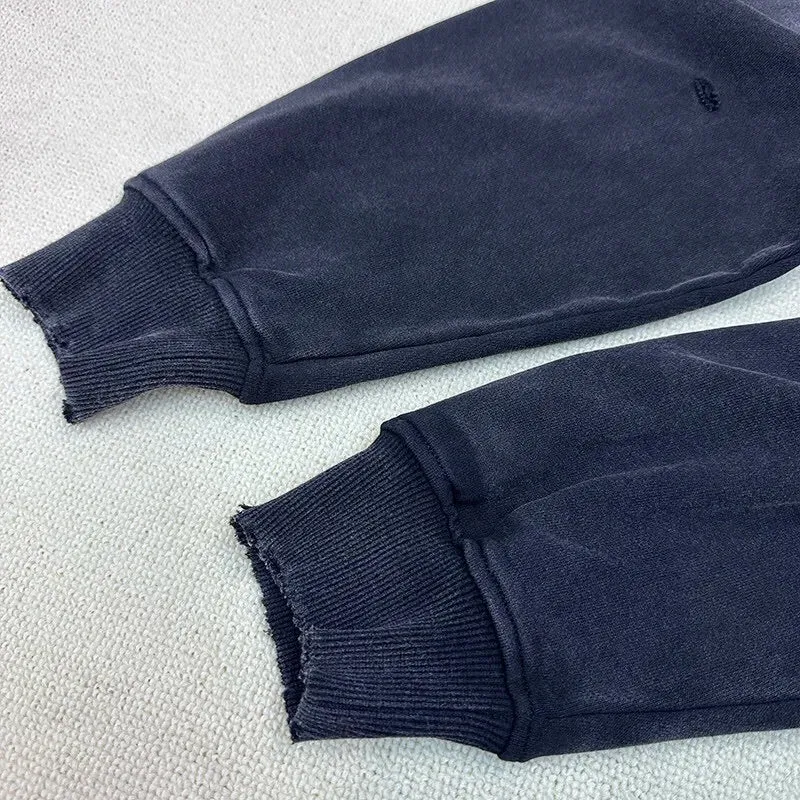 Vintage Gradient Wash Oversized Hoodie