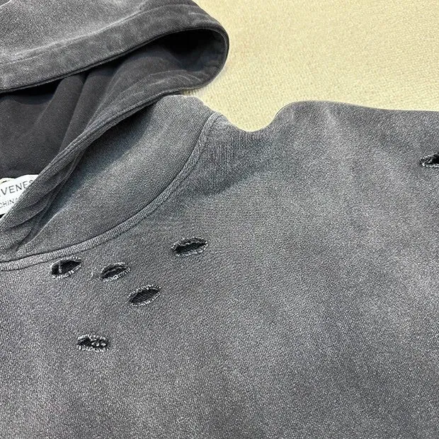 Vintage Gradient Wash Oversized Hoodie