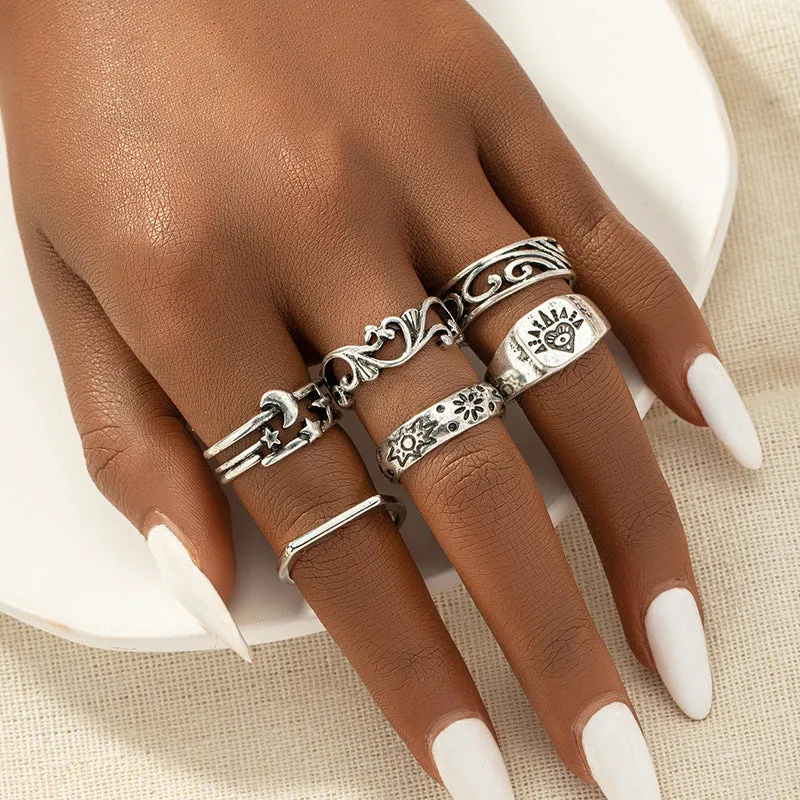 Vintage Inspired Ring Set - Vienna Verve Collection