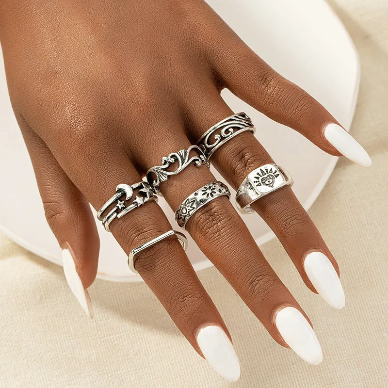 Vintage Inspired Ring Set - Vienna Verve Collection