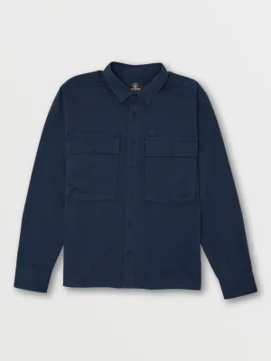 Volcom Louie Lopez Workshirt Long Sleeve Navy