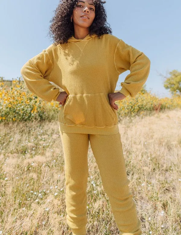 Waffle Pants Sunflower