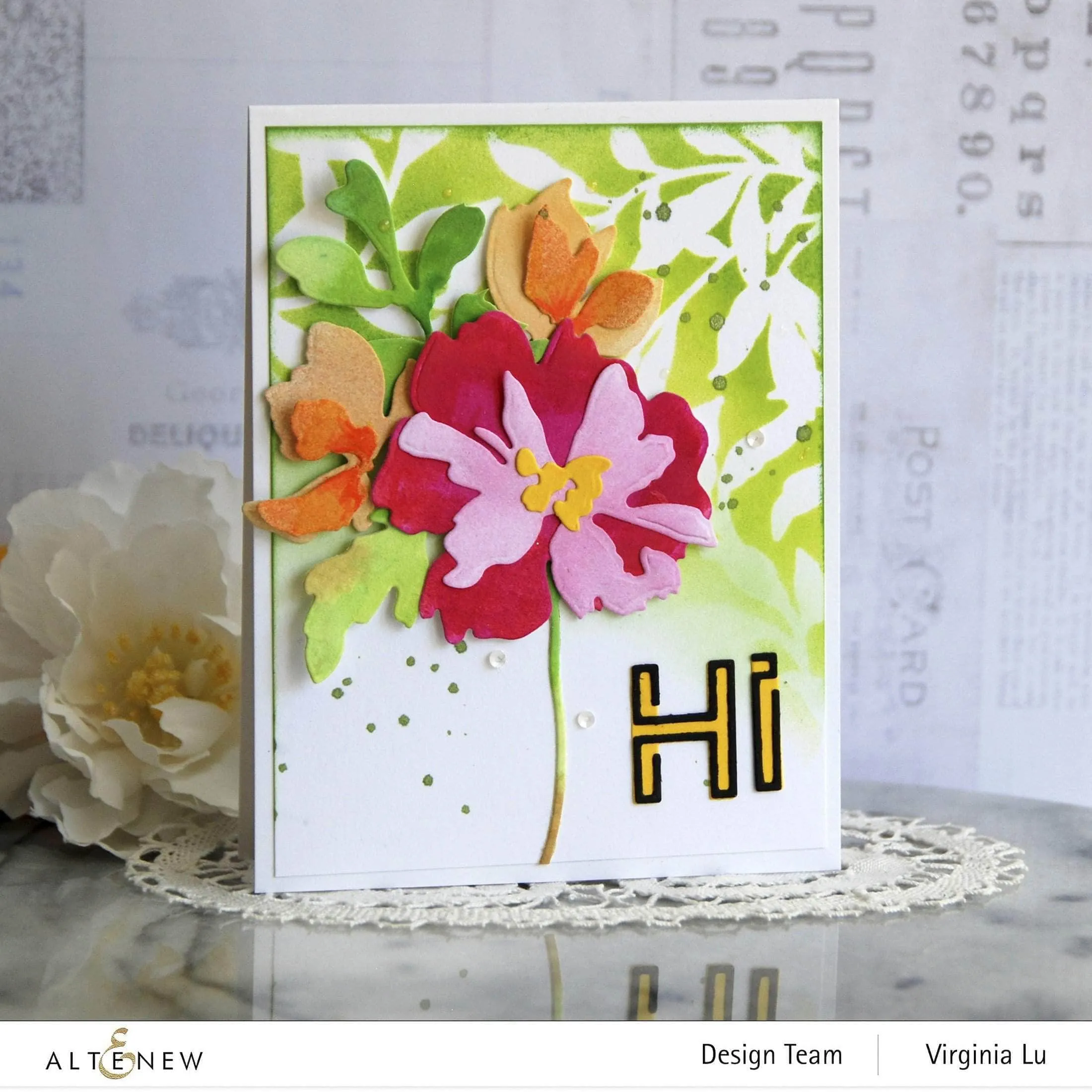 Watercolor Garden Layering Die Set