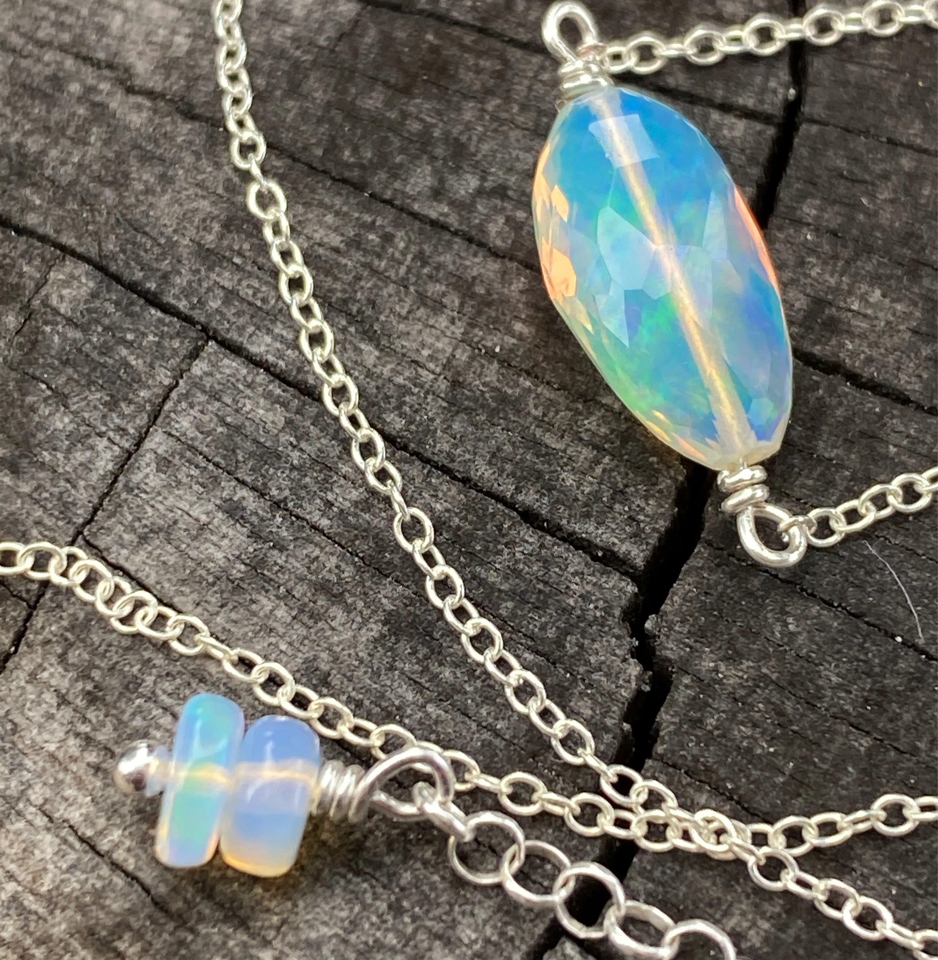 Welo Opal Single Layering Necklace