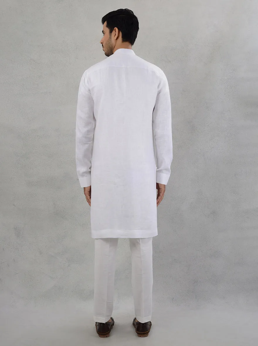 White  Kurta Pajama | TULA