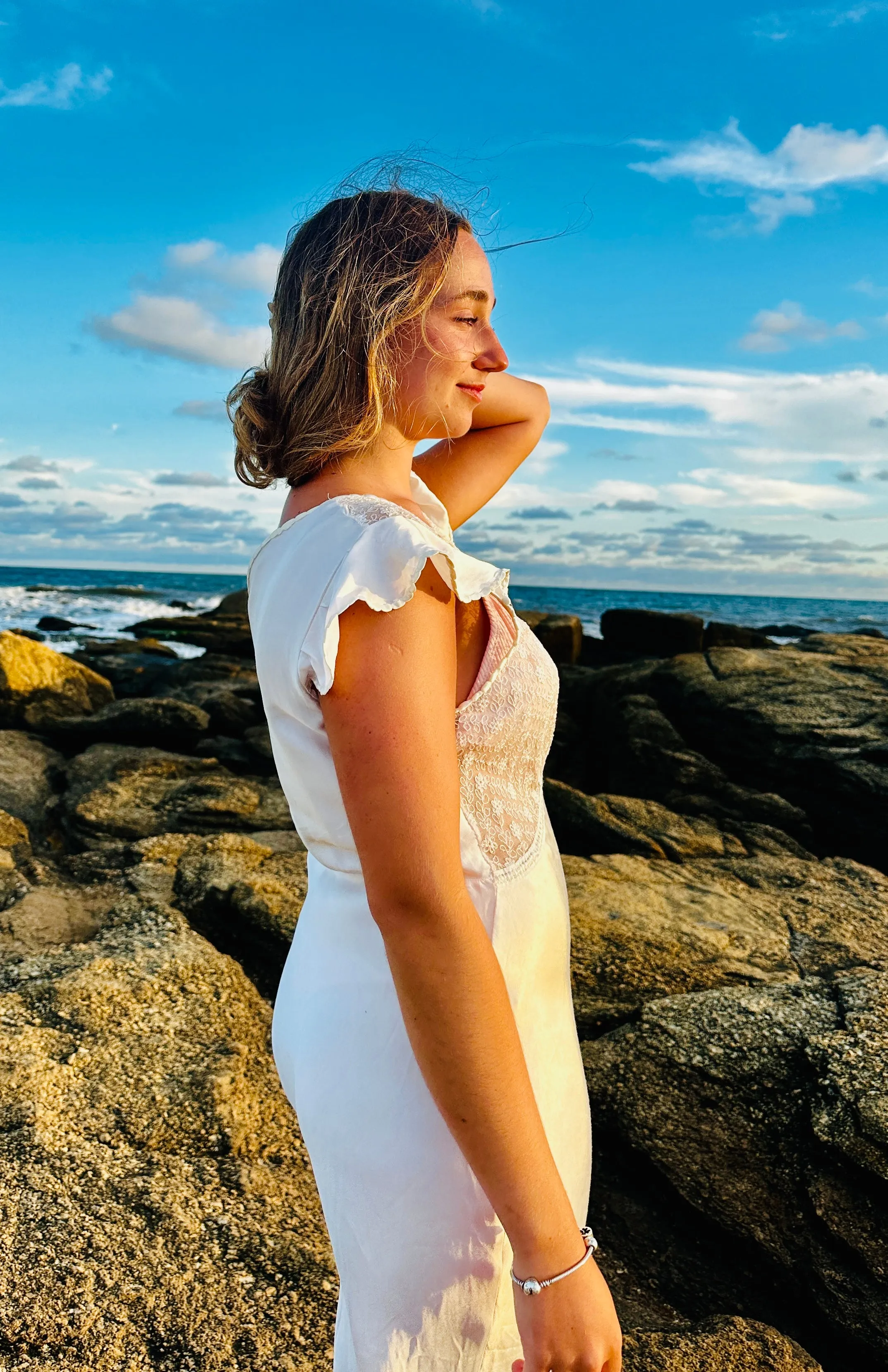 White Nightgown - 40s