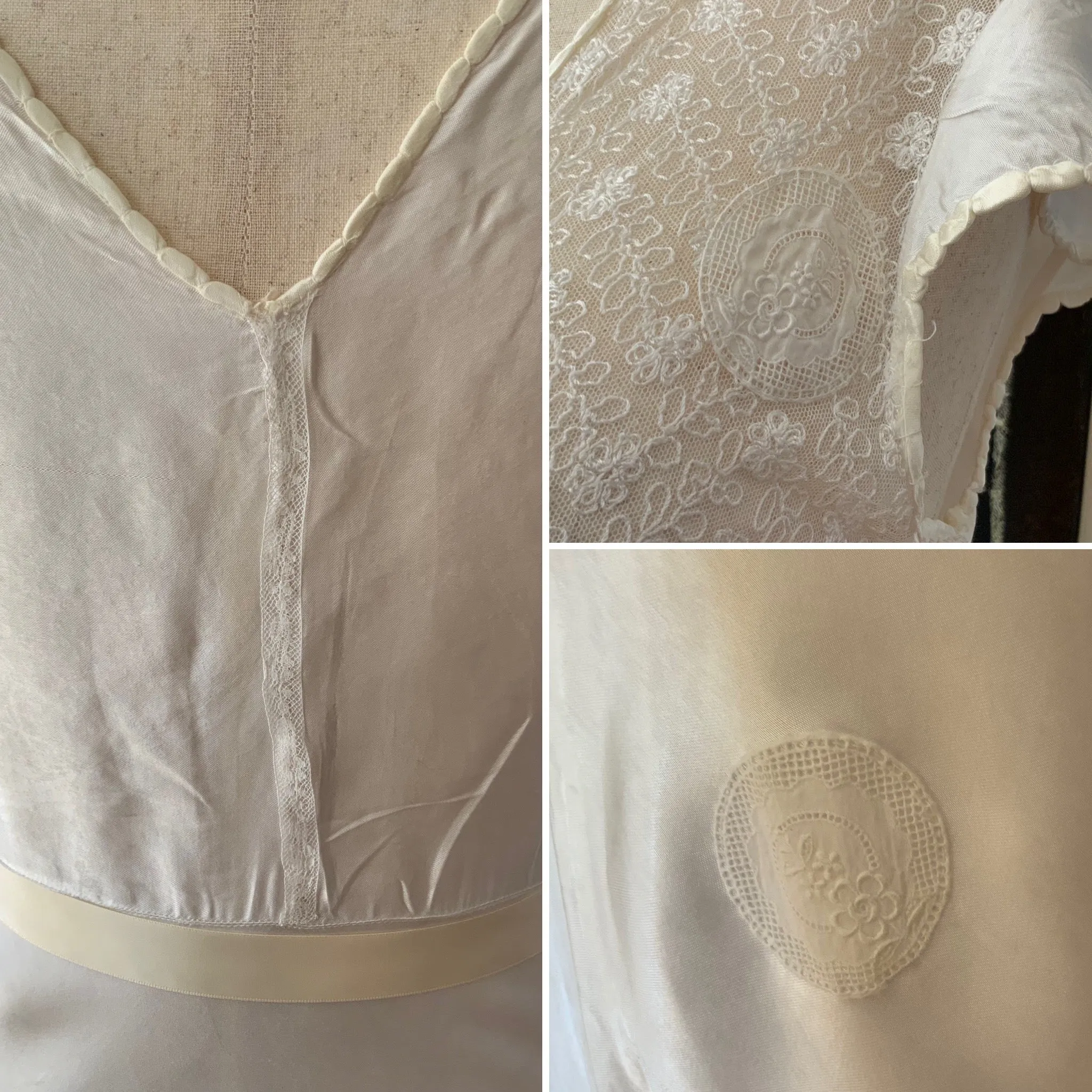 White Nightgown - 40s