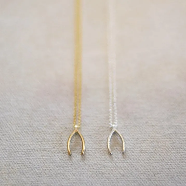 Wishbone Necklace