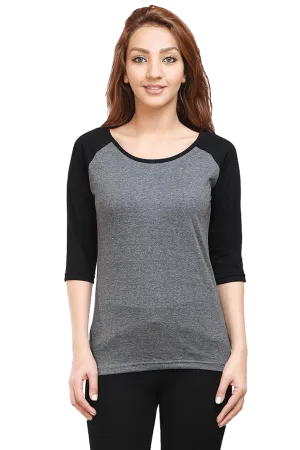 Women’s Raglan Full-Sleeve T-Shirt – Bold Style, Effortless Comfort