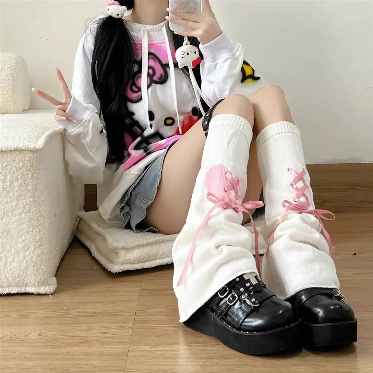 Y2K Millennial Leg Sleeve Socks