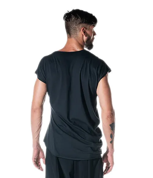 ZHANNAONA - "ARCOIRIS" Shirt in BLACK